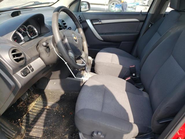 KL1TD5DE4BB160529 - 2011 CHEVROLET AVEO LS 红色 照片 7