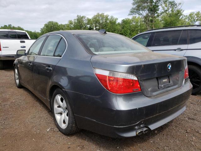 WBANE73567CM50961 - 2007 BMW 530 I GRAY photo 2