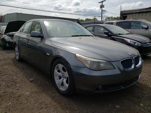 WBANE73567CM50961 - 2007 BMW 530 I GRAY photo 4