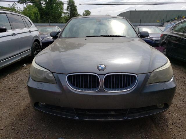 WBANE73567CM50961 - 2007 BMW 530 I GRAY photo 5