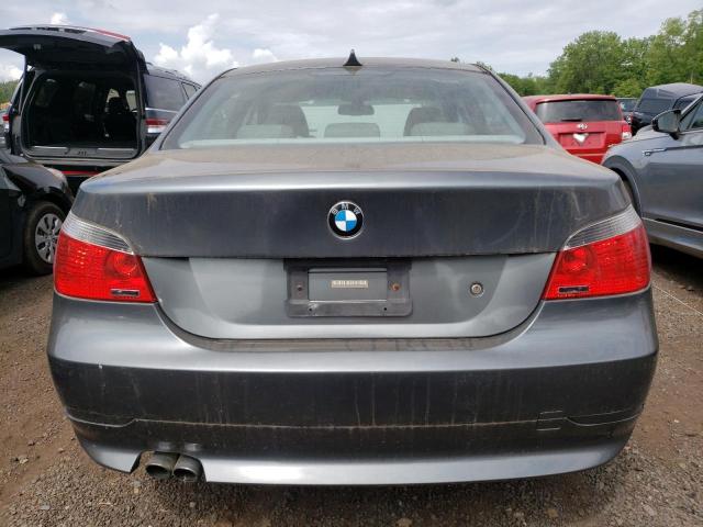 WBANE73567CM50961 - 2007 BMW 530 I GRAY photo 6