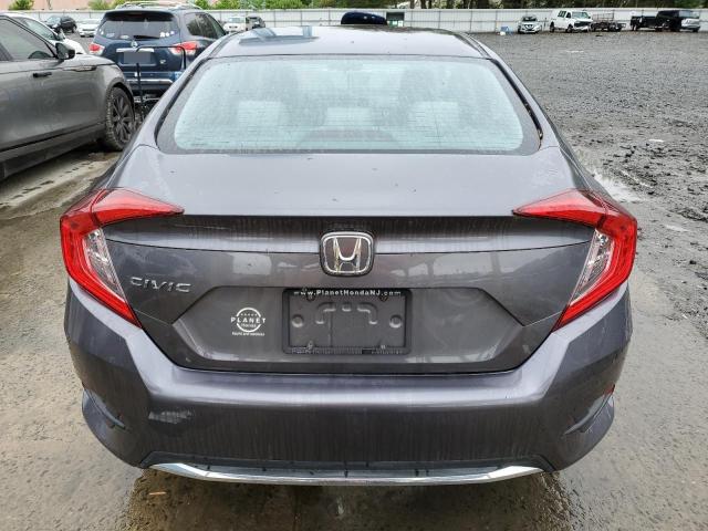 2HGFC2F61KH509314 - 2019 HONDA CIVIC LX GRAY photo 6