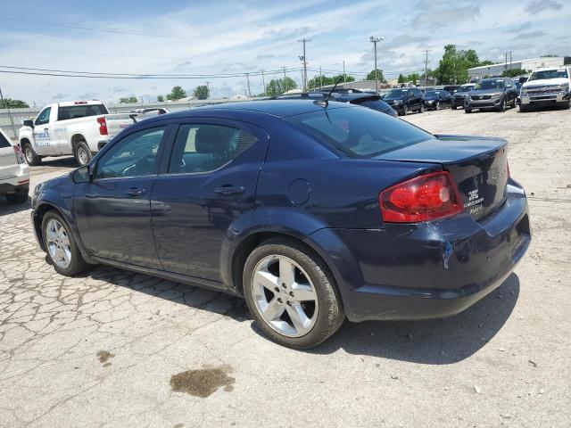 1C3CDZAB1DN610539 - 2013 DODGE AVENGER SE BLUE photo 2