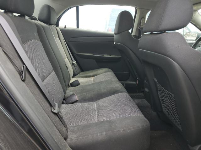 1G1ZC5EB4A4136169 - 2010 CHEVROLET MALIBU 1LT BLACK photo 10