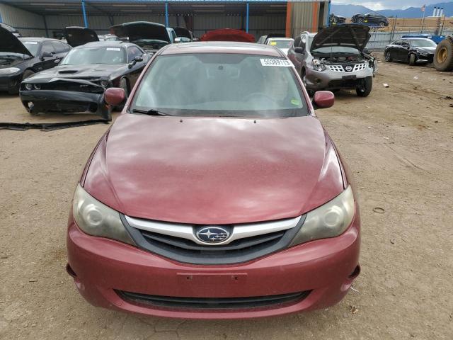 JF1GE6B65BH521990 - 2011 SUBARU IMPREZA 2.5I PREMIUM RED photo 5