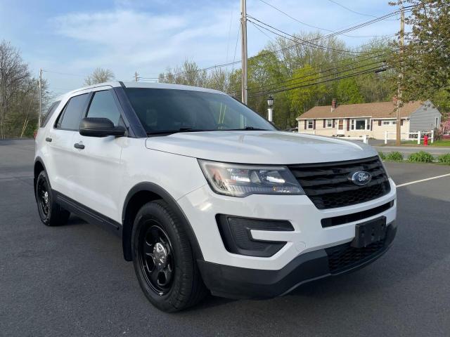 1FM5K8AR2GGC91898 - 2016 FORD EXPLORER POLICE INTERCEPTOR 白色 照片 1