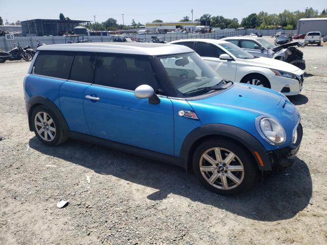 WMWZG3C58BTY36892 - 2011 MINI COOPER S CLUBMAN BLUE photo 4