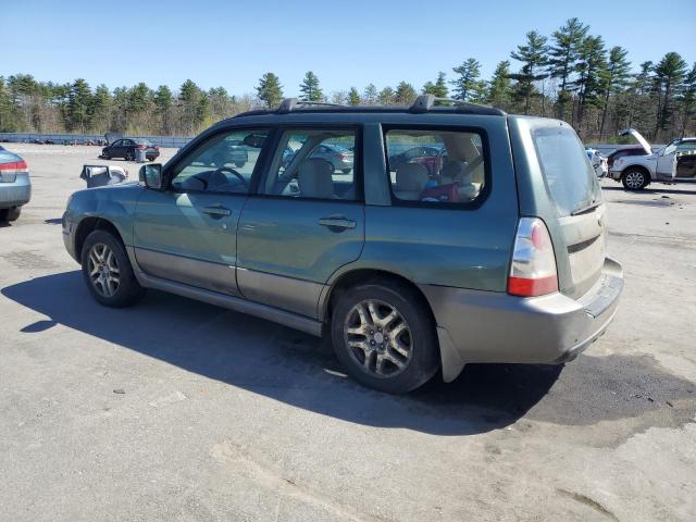 JF1SG67666H711218 - 2006 SUBARU FORESTER 2.5X LL BEAN GREEN photo 2