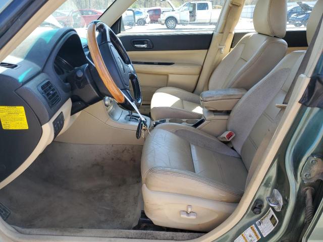 JF1SG67666H711218 - 2006 SUBARU FORESTER 2.5X LL BEAN GREEN photo 7
