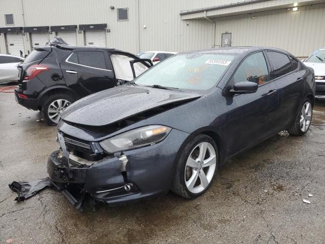 1C3CDFEB1ED824348 - 2014 DODGE DART GT CHARCOAL photo 1