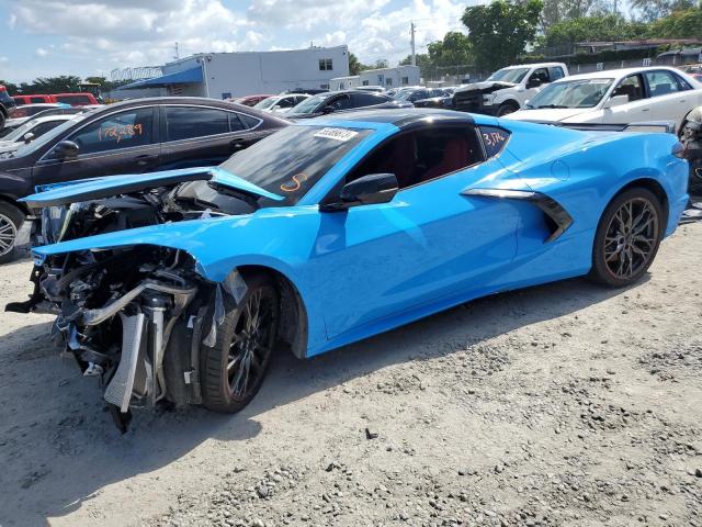 1G1YA2D48P5127478 - 2023 CHEVROLET CORVETTE STINGRAY 1LT BLUE photo 1