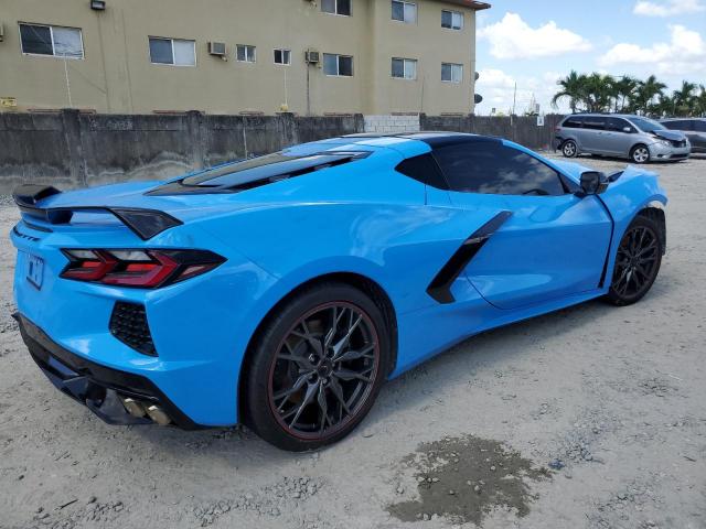 1G1YA2D48P5127478 - 2023 CHEVROLET CORVETTE STINGRAY 1LT BLUE photo 3