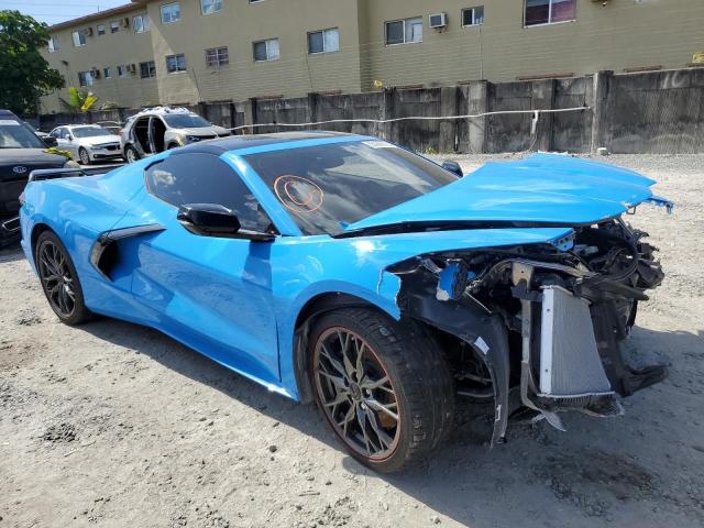 1G1YA2D48P5127478 - 2023 CHEVROLET CORVETTE STINGRAY 1LT BLUE photo 4