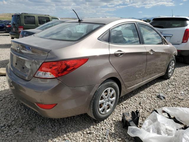 KMHCT4AE0DU317633 - 2013 HYUNDAI ACCENT GLS TAN photo 3