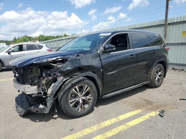 5TDJKRFH8GS287904 - 2016 TOYOTA HIGHLANDER XLE 黑色 照片 1