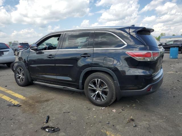 5TDJKRFH8GS287904 - 2016 TOYOTA HIGHLANDER XLE 黑色 照片 2