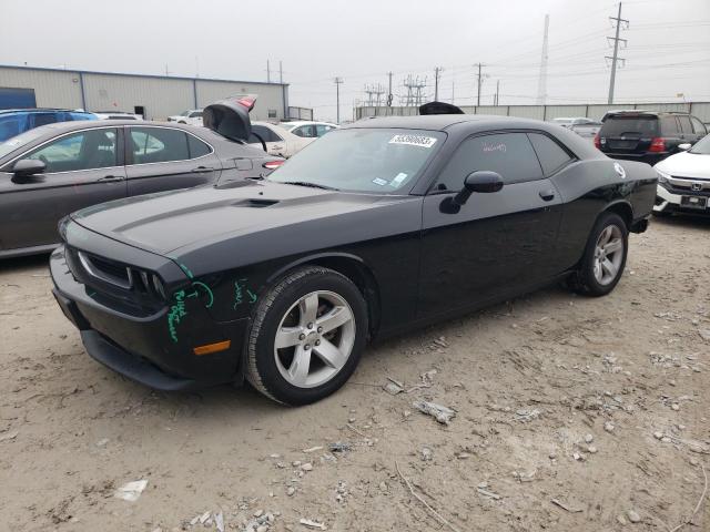 2C3CDYAG5CH130596 - 2012 DODGE CHALLENGER SXT BLACK photo 1