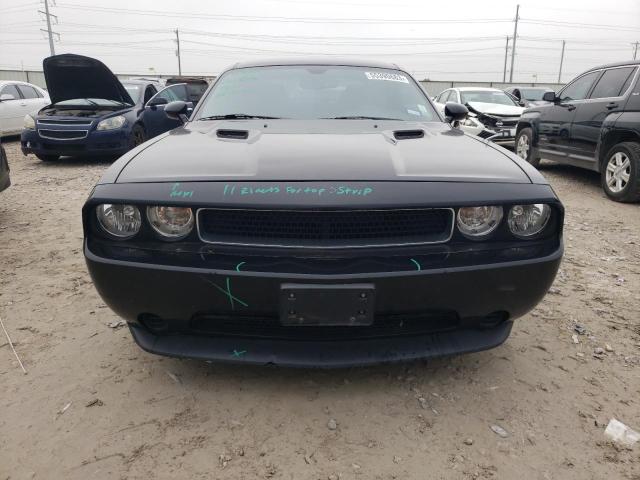 2C3CDYAG5CH130596 - 2012 DODGE CHALLENGER SXT BLACK photo 5