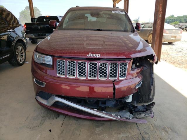 1C4RJFJG8GC415112 - 2016 JEEP GRAND CHER SUMMIT Tünd qırmızı foto 5