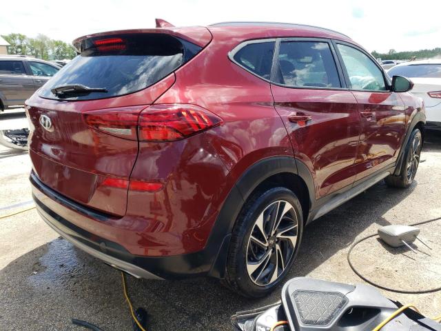 KM8J33AL6LU181782 - 2020 HYUNDAI TUCSON LIMITED MAROON photo 3