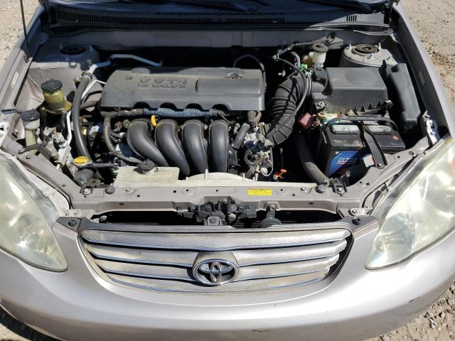 2T1BR32E23C080341 - 2003 TOYOTA COROLLA CE Qəhvəyi foto 11