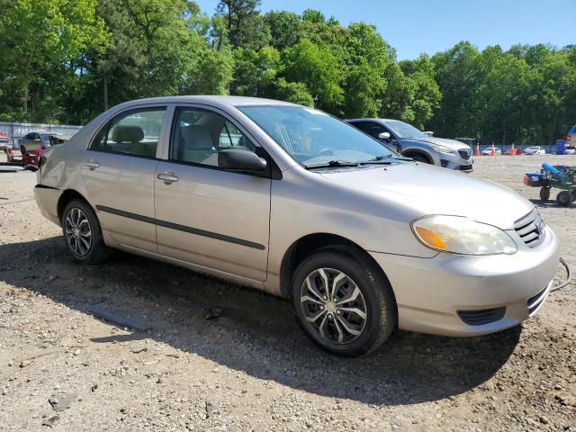 2T1BR32E23C080341 - 2003 TOYOTA COROLLA CE Qəhvəyi foto 4