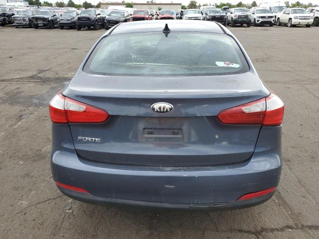 KNAFK4A61E5054610 - 2014 KIA FORTE LX CHARCOAL photo 6