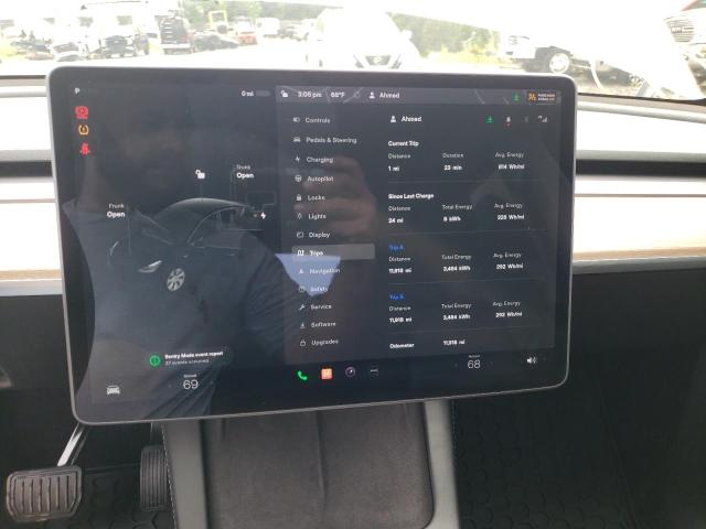 5YJYGDEE8MF305831 - 2021 TESLA MODEL Y أبيض صورة 9