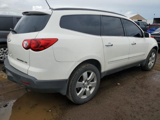 1GNKVLED7CJ109102 - 2012 CHEVROLET TRAVERSE LTZ WHITE photo 3