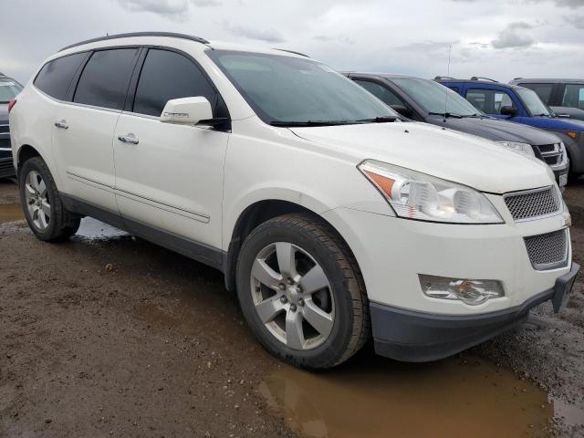 1GNKVLED7CJ109102 - 2012 CHEVROLET TRAVERSE LTZ WHITE photo 4