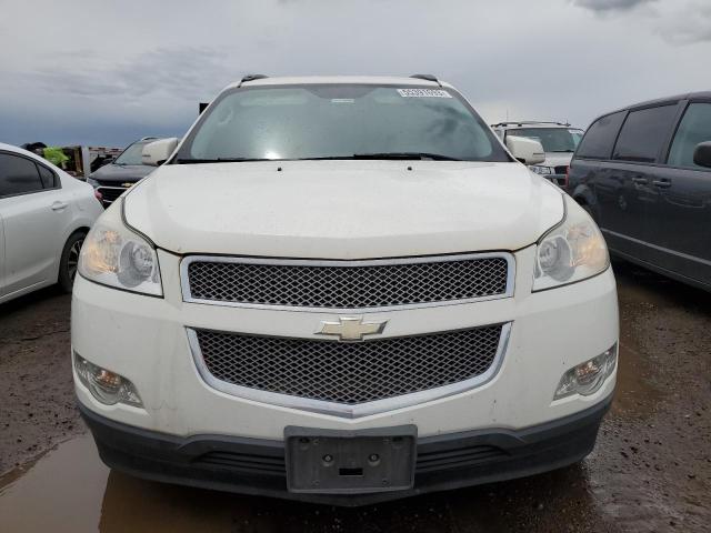 1GNKVLED7CJ109102 - 2012 CHEVROLET TRAVERSE LTZ WHITE photo 5