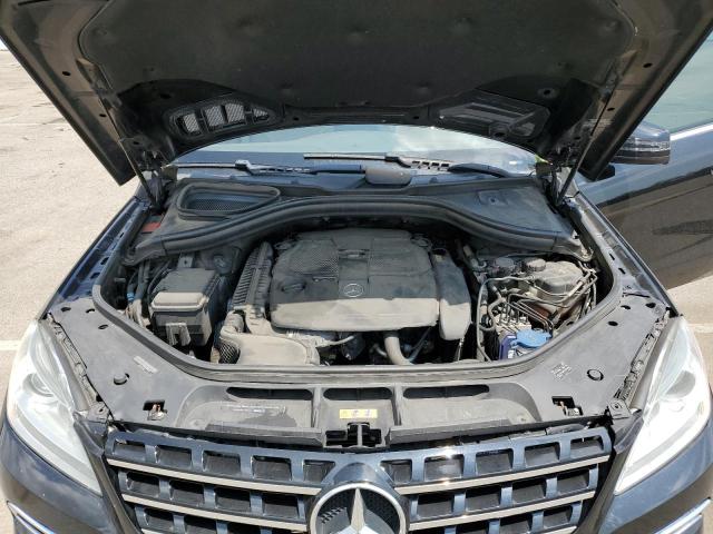 4JGDA5HB6EA429996 - 2014 MERCEDES-BENZ ML 350 4MATIC BLACK photo 12