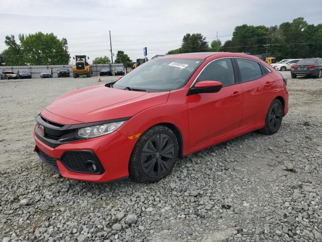 SHHFK7H57HU422629 - 2017 HONDA CIVIC EX RED photo 1