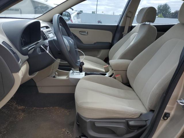 KMHDU46D49U722760 - 2009 HYUNDAI ELANTRA GLS BEIGE photo 7