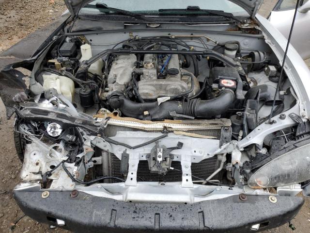JM1NB353130304477 - 2003 MAZDA MX-5 MIATA BASE SILVER photo 11