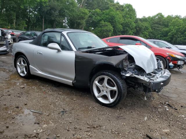 JM1NB353130304477 - 2003 MAZDA MX-5 MIATA BASE SILVER photo 4