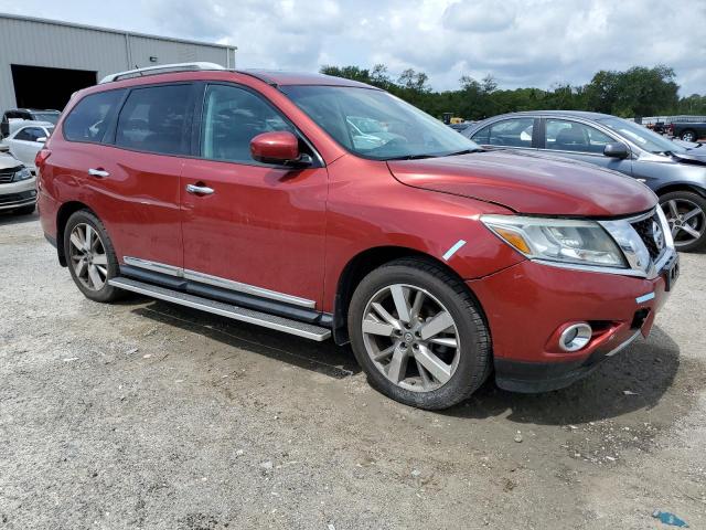 5N1AR2MM4DC687048 - 2013 NISSAN PATHFINDER S RED photo 4