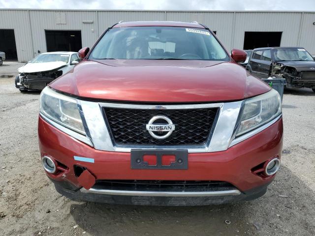 5N1AR2MM4DC687048 - 2013 NISSAN PATHFINDER S RED photo 5