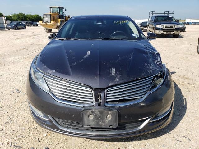 3LN6L2LU7ER803760 - 2014 LINCOLN MKZ HYBRID CHARCOAL photo 5