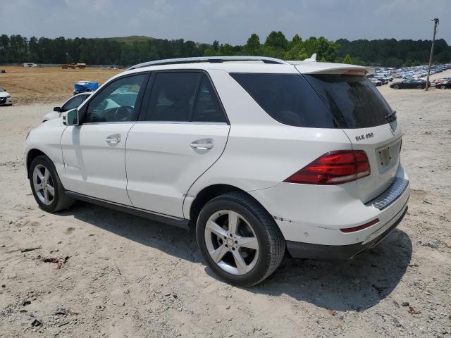 4JGDA5HB6GA672999 - 2016 MERCEDES-BENZ GLE 350 4MATIC WHITE photo 2