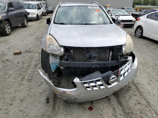 JN8AS5MV8DW640966 - 2013 NISSAN ROGUE S SILVER photo 5