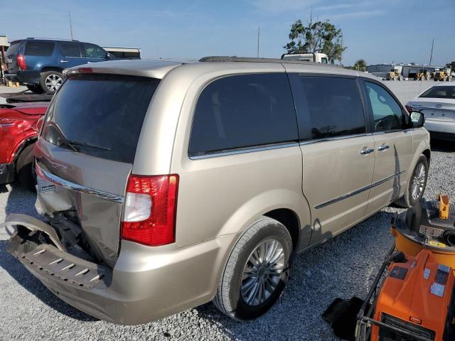 2C4RC1CGXFR522078 - 2015 CHRYSLER TOWN & COU TOURING L BEIGE photo 3