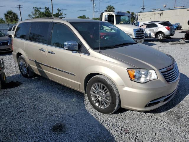 2C4RC1CGXFR522078 - 2015 CHRYSLER TOWN & COU TOURING L BEIGE photo 4