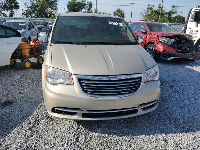 2C4RC1CGXFR522078 - 2015 CHRYSLER TOWN & COU TOURING L BEIGE photo 5