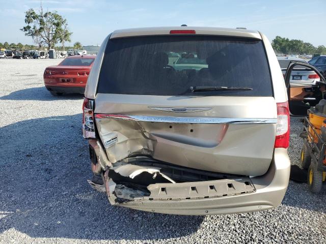2C4RC1CGXFR522078 - 2015 CHRYSLER TOWN & COU TOURING L BEIGE photo 6