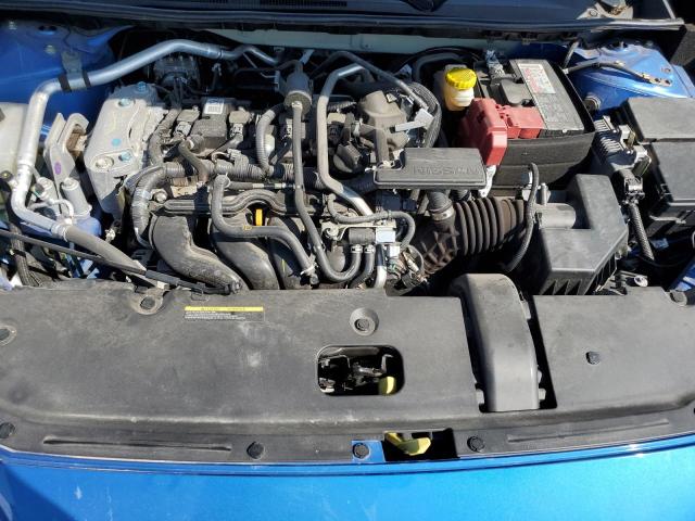 3N1AB8CV1NY257057 - 2022 NISSAN SENTRA SV BLUE photo 11