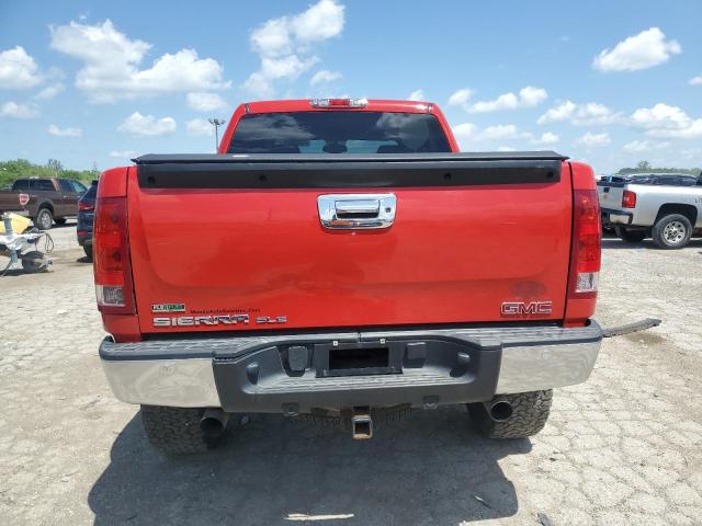 3GTP2VE38BG251632 - 2011 GMC SIERRA K1500 SLE RED photo 6