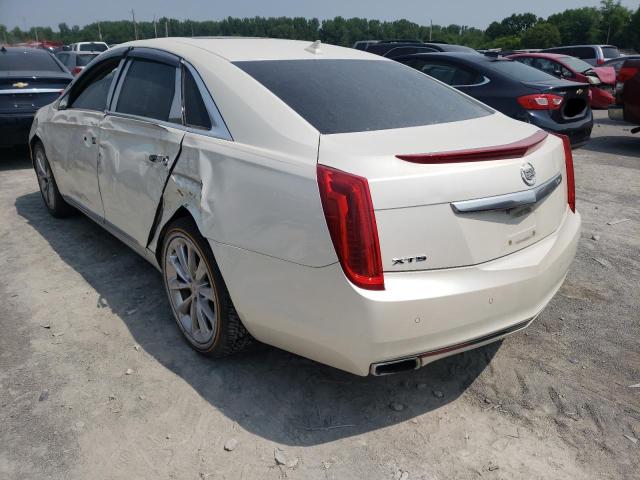 2G61M5S39E9128766 - 2014 CADILLAC XTS LUXURY COLLECTION WHITE photo 2