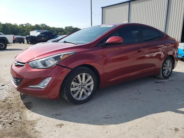 5NPDH4AE0GH752273 - 2016 HYUNDAI ELANTRA SE BURGUNDY photo 1