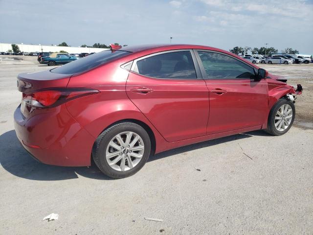 5NPDH4AE0GH752273 - 2016 HYUNDAI ELANTRA SE BURGUNDY photo 3